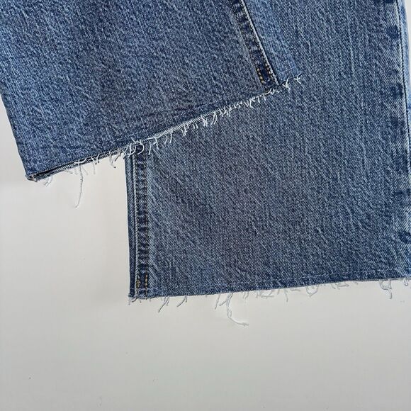 J Crew 9 Inch Demi Boot Crop Jeans NWT Size 29P Raw Hem Style BY239 - Picture 3 of 12